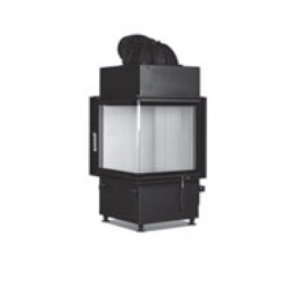 Каминная топка Hoxter Ecka 51/51/51L(R) Чугунный дымосборник